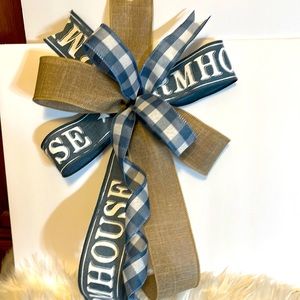 Farmhouse Rustic Decor Bow